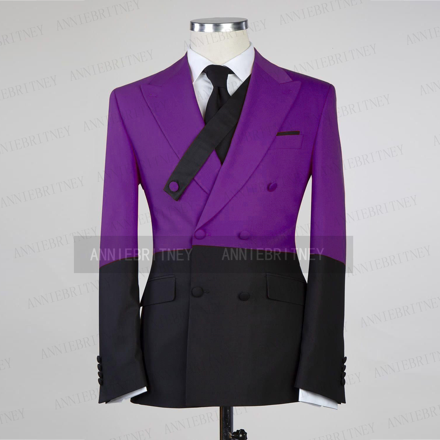 Men's Suits Blazers Latest Fashion Brown Set for Men 2PCS Customized Men's Bride Wedding Dress Evening Dress Elegant Party Prom Business Jac