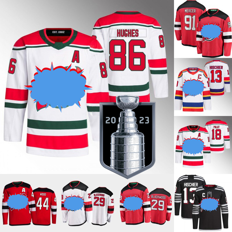 New Jersey Jack Hughes 2023 Stanley Cup Finals Jersey 13 Nico Hischier 91 Dawson Mercer 18 Ondrej Palat 90 Tomas Tatar 96 Timo Meier 88 Kevin Bahl 44 Miles Wood Jerseys, Mens black with 40th patch s-xxxl
New Jersey Jack Hughes 2023 Stanley Cup Finals Jersey 13 Nico Hischier 91 Dawson Mercer 18 Ondrej Palat 90 Tomas Tatar 96 Timo Meier 88 Kevin Bahl 44 Miles Wood Jerseys, Mens black with 40th patch s-xxxl