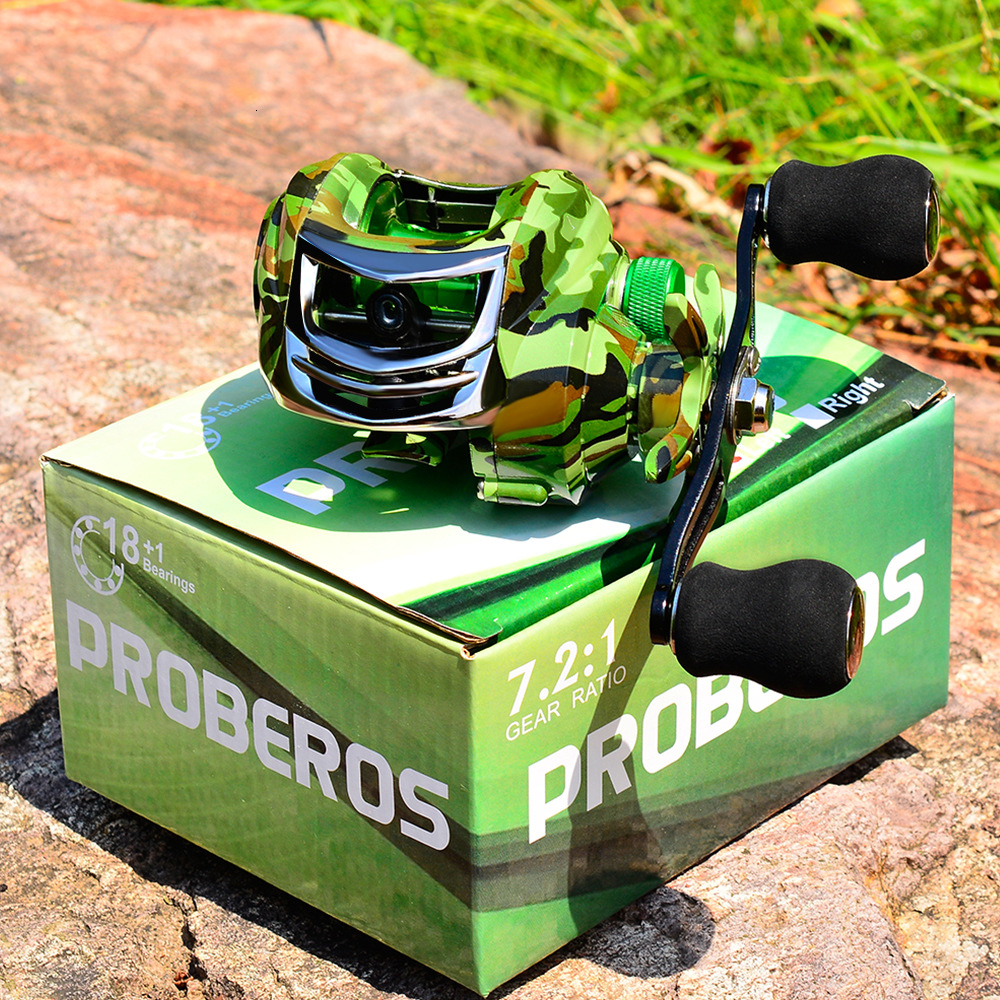 Baitcasting Reels PROBEROS Bait Casting 10KG 22LB Drag Fishing Reel 18 1BB High Speed 7 2 1 Super Metal Magnetic Brake Wheel 230404
Baitcasting Reels PROBEROS Bait Casting 10KG 22LB Drag Fishing Reel 18 1BB High Speed 7 2 1 Super Metal Magnetic Brake Wheel 230404