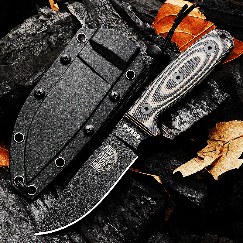 ESEE Survival Straight Knife 1095 High Carbon Steel Drop Point Blade Full Tang G10 Handle Outdoor Camping Hunting Fixed Blade Knives with Kydex
ESEE Survival Straight Knife 1095 High Carbon Steel Drop Point Blade Full Tang G10 Handle Outdoor Camping Hunting Fixed Blade Knives with Kydex