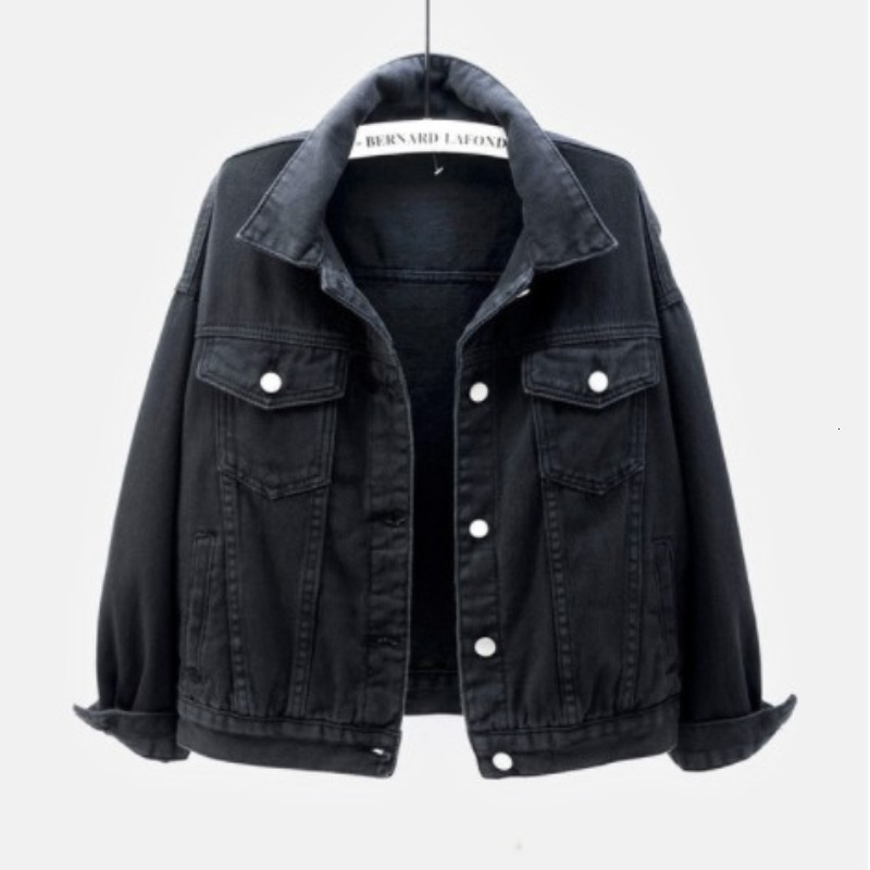 Women's Jackets Deeptown Denim Autumn Y2k Streetwear Coat Pink Jean Jacket Casual Tops Purple Oversized Lady Outerwear 230406