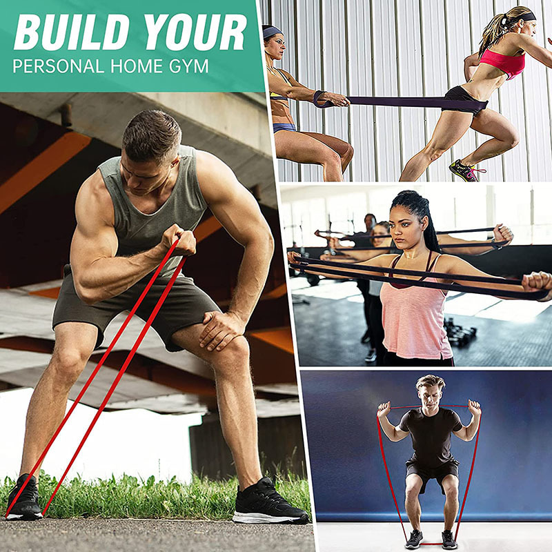 Resistance Bands Gym Equipment Elastic Fitness Sport Exercise At Home Bodybuilding Rubber Leagues Portable Body Building 230406