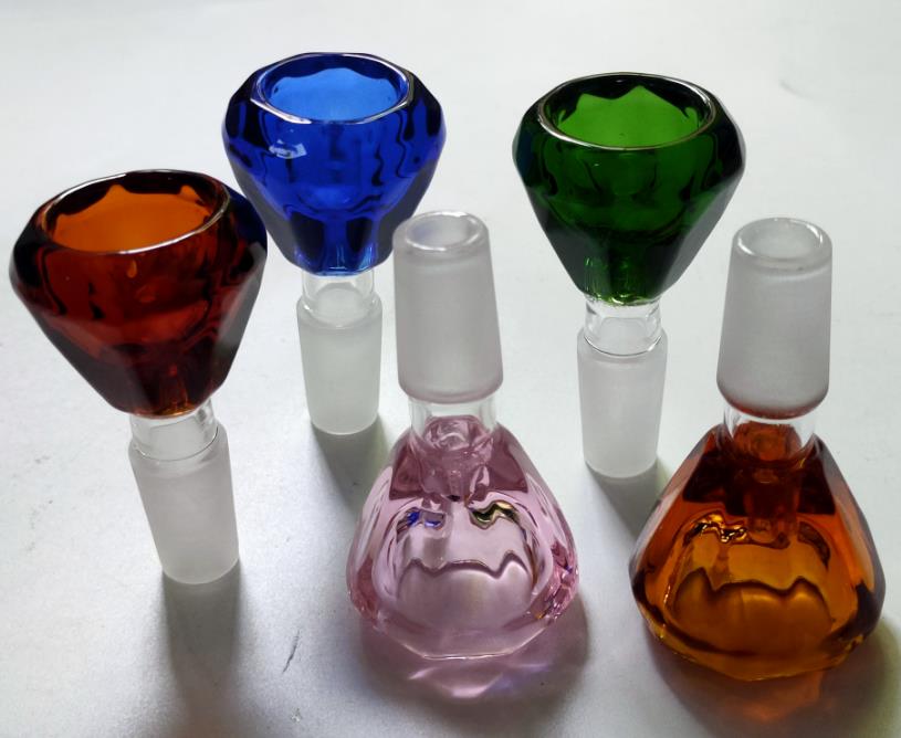 Diamond Shape Male Glass Smoking Hookah Bowl Diamond Cut Tobacco Herb Bowls for Water Bongs Dab Rigswith 14.5mm 18.8mm Joint
Diamond Shape Male Glass Smoking Hookah Bowl Diamond Cut Tobacco Herb Bowls for Water Bongs Dab Rigswith 14.5mm 18.8mm Joint