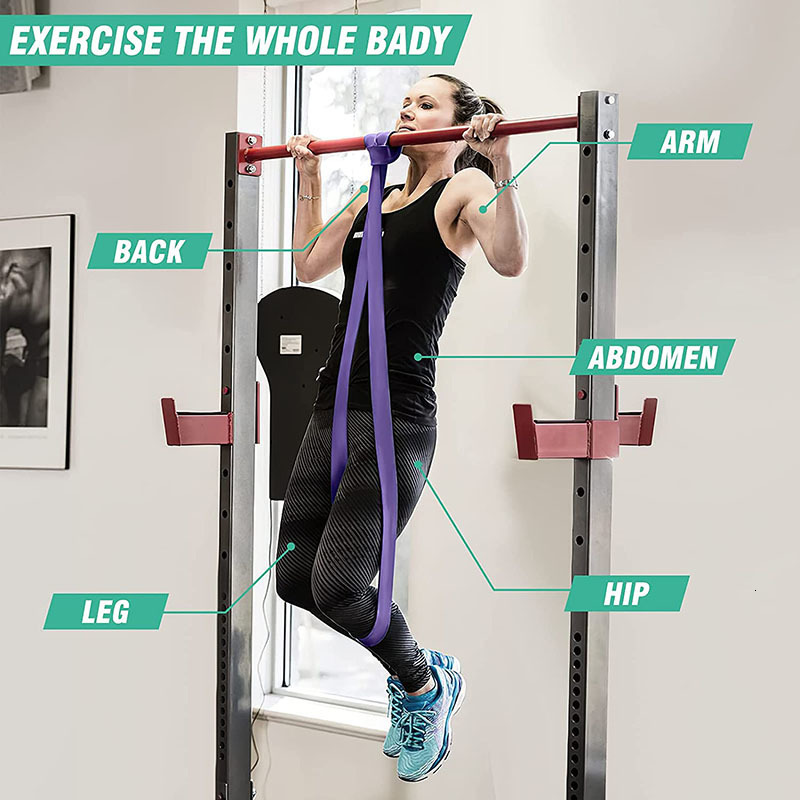 Resistance Bands Gym Equipment Elastic Fitness Sport Exercise At Home Bodybuilding Rubber Leagues Portable Body Building 230406