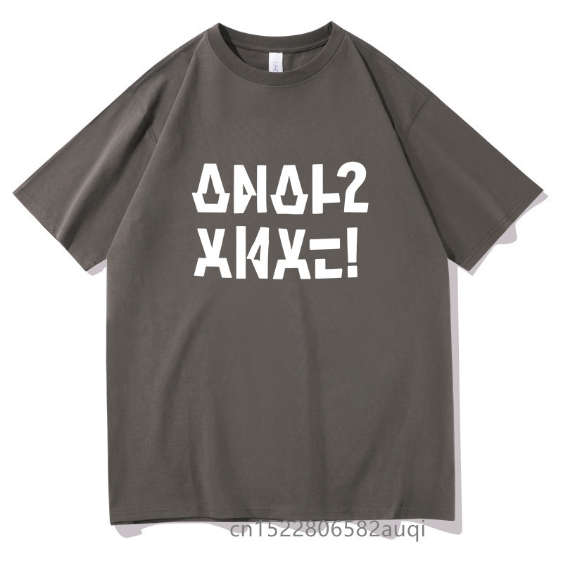 Mens TShirts Funny Letter Men Black Cotton Tshirt Unisex 11 Colors O Neck Print Tops Tee Boy Girl Summer Clothes Drop 230406