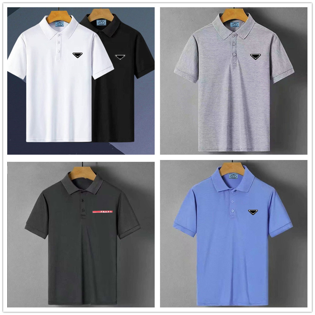 Fashion Mens T-Shirts Men POLO Short Sleeve Breathable Tops Tees Letter Pattern Print Man Summer T Shirts, White1
Fashion Mens T-Shirts Men POLO Short Sleeve Breathable Tops Tees Letter Pattern Print Man Summer T Shirts, White1