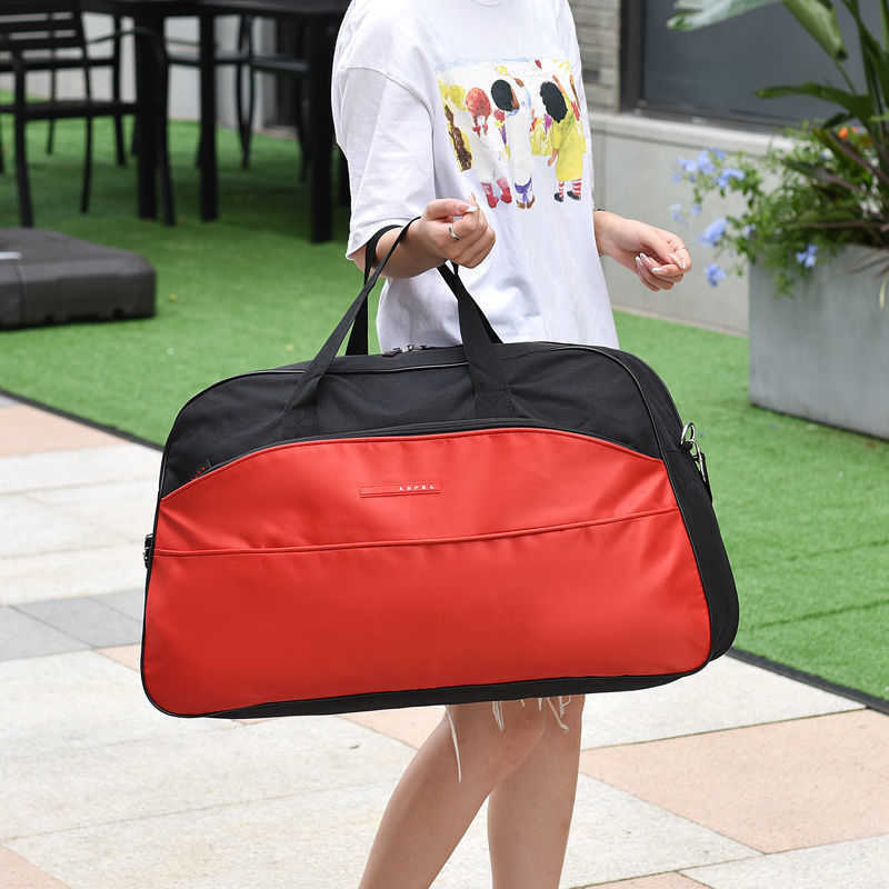 Travel bag, large capacity trolley bag, men's short distance luggage bag, women's boarding trolley case, storage bag, travel bag, travel bag