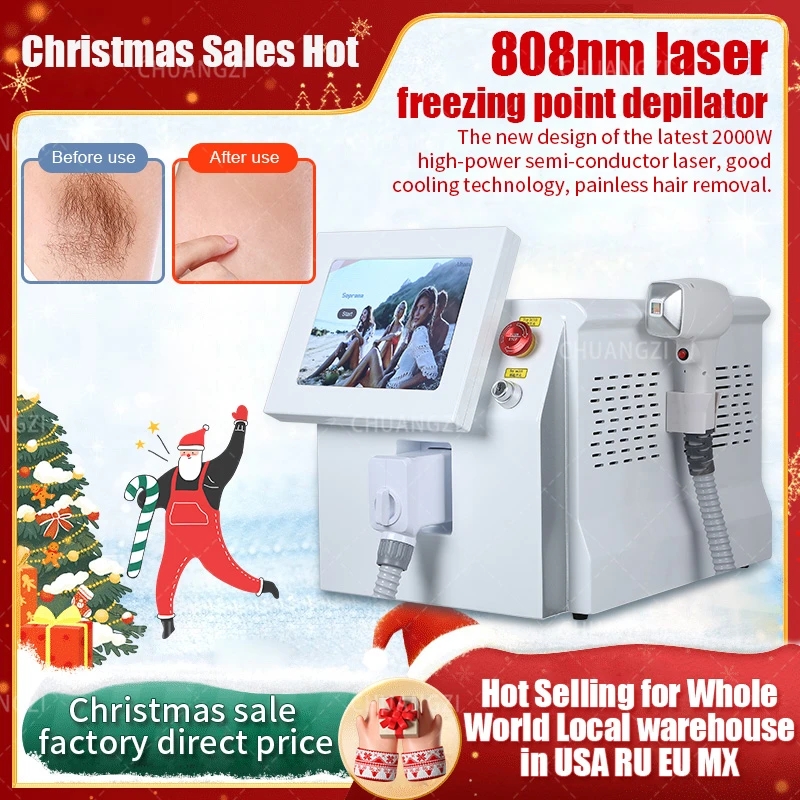 Laser MachineUSA laser bar diode laser 3 Waves 755 808 1064nm depilation ice laser hair removal equipment for salon/ home use
Laser MachineUSA laser bar diode laser 3 Waves 755 808 1064nm depilation ice laser hair removal equipment for salon/ home use