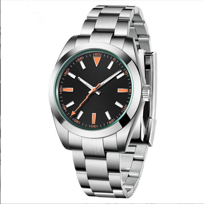 Top Brand Luxury Man Watches Stainless Steel Mens Women female sports Wrist Watches Casual Pocket quartz Watch Man Relogio Femininos Gift Clock 40MM