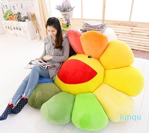 super big Sun wers Pillow Soft Stuffed Toy Plush Mats Meditation