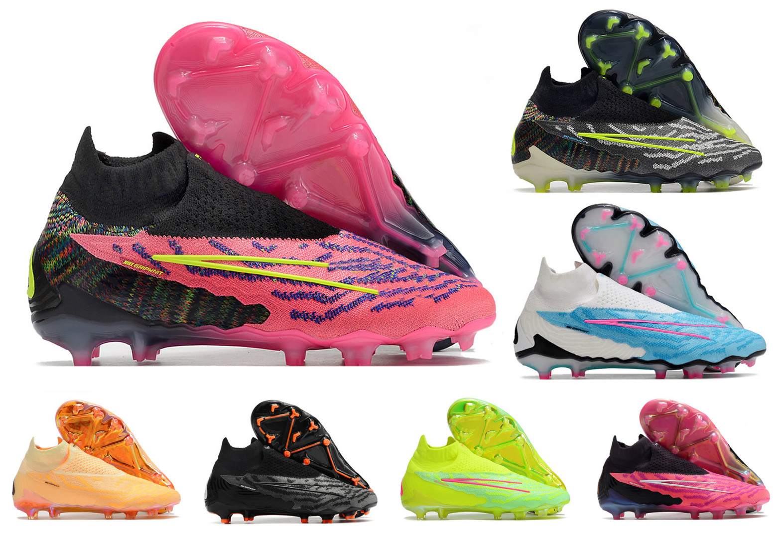 Soccer Mens Football Shoes Phantom GX Elite DF Link FG Slip-on Women Boys High Boots Cleats Size 39-45, 5 phantom gx elite fg
Soccer Mens Football Shoes Phantom GX Elite DF Link FG Slip-on Women Boys High Boots Cleats Size 39-45, 5 phantom gx elite fg