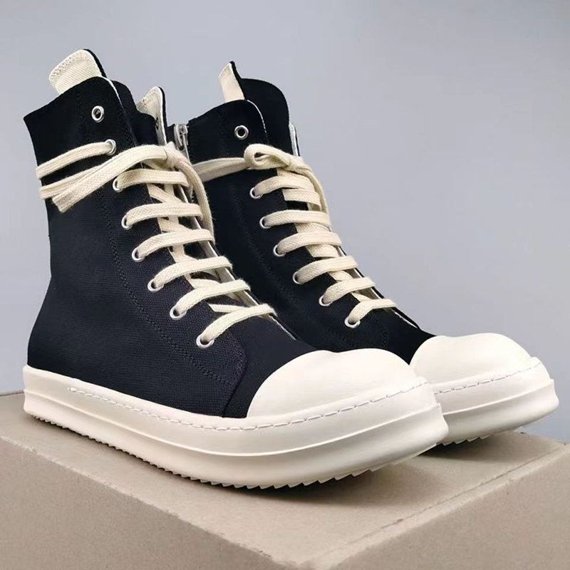 Shoes Ricks Owens Canvas Designer Owen Boot Platform Ankle Booties Leather High Jumbo Lace Low Casual Luxury Sneakers
Shoes Ricks Owens Canvas Designer Owen Boot Platform Ankle Booties Leather High Jumbo Lace Low Casual Luxury Sneakers