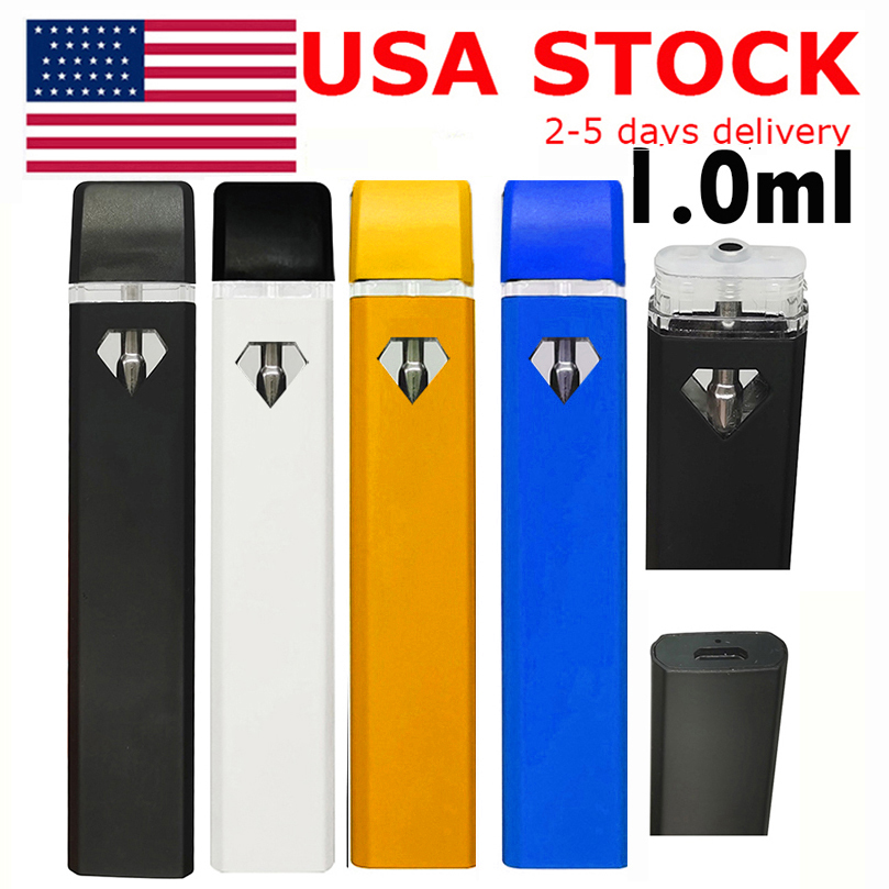 USA STOCK Disposable Vape Pen 1ml E-cigarettes Diamond Flat Pens Rechargeable 280mah Battery Thick Oil Vaporizer Customized Carts Empty Custom Logo Packaging
USA STOCK Disposable Vape Pen 1ml E-cigarettes Diamond Flat Pens Rechargeable 280mah Battery Thick Oil Vaporizer Customized Carts Empty Custom Logo Packaging