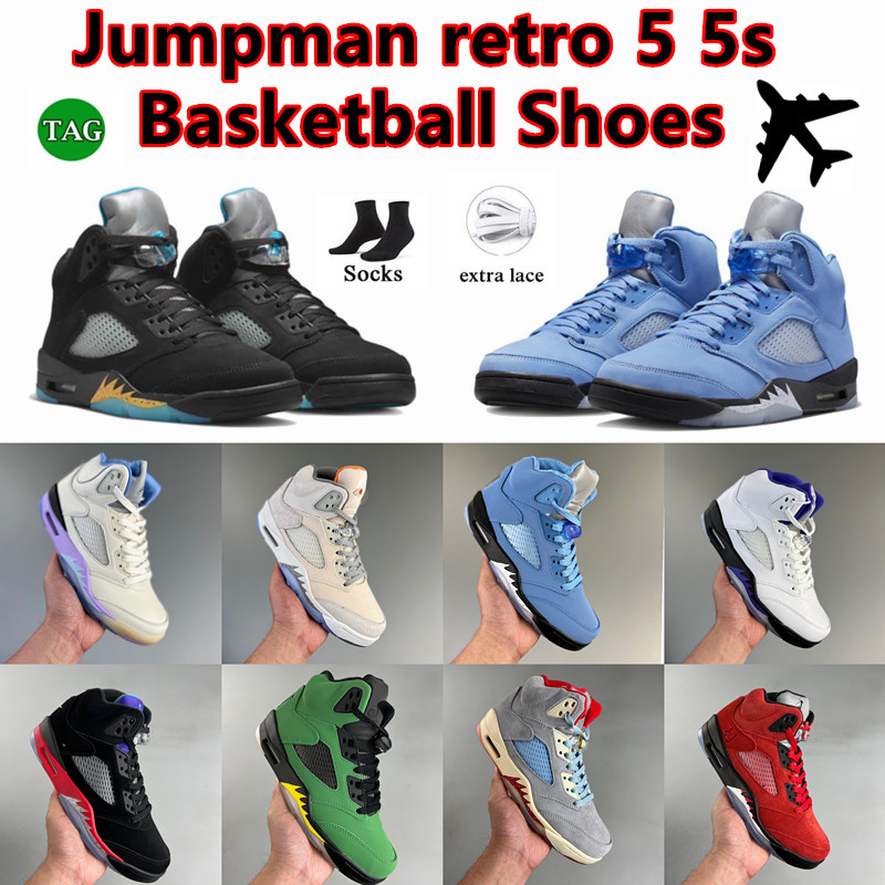 Jumpman retro 5 5s Basketball Shoes Dark Concord black cats Sail White Oreo Racer Blue Raging Bull Fire Red Green Bean Black Metallic Alternate Grape Ducks Sneakers, As shown in the picture
Jumpman retro 5 5s Basketball Shoes Dark Concord black cats Sail White Oreo Racer Blue Raging Bull Fire Red Green Bean Black Metallic Alternate Grape Ducks Sneakers, As shown in the picture
