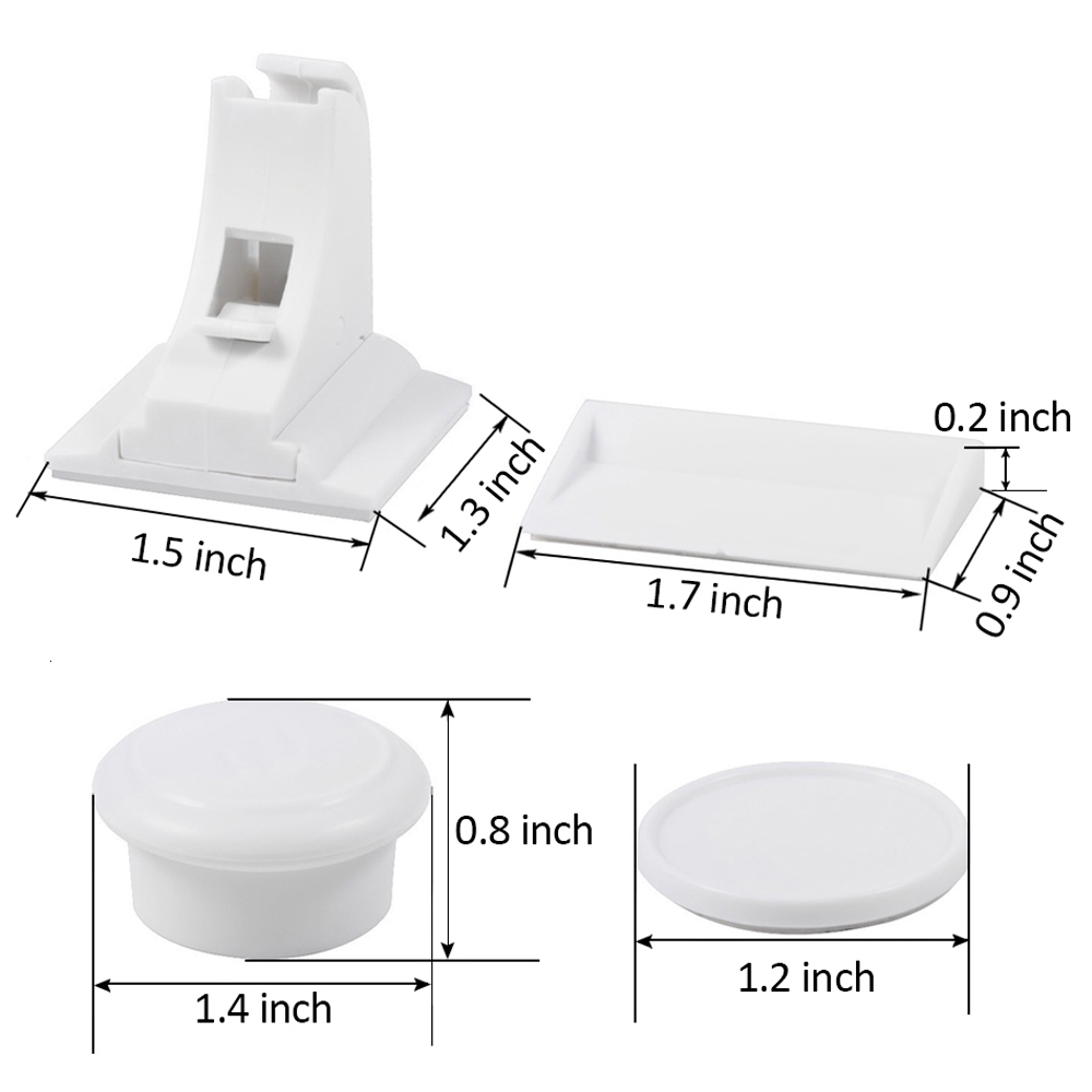 Baby Locks es# Baby Safety Lock Invisible Lock Kids Security Drawer Cabinet Door Magnetic Child Safety Lock Limiter Children Protection 230404
