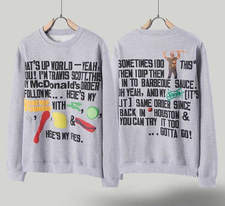 Trendy Travise Scotts X CPFM Foam Letter Printed Sweater High Street Men's and Women's Round Neck Jacket, Shipping fee
Trendy Travise Scotts X CPFM Foam Letter Printed Sweater High Street Men's and Women's Round Neck Jacket, Shipping fee