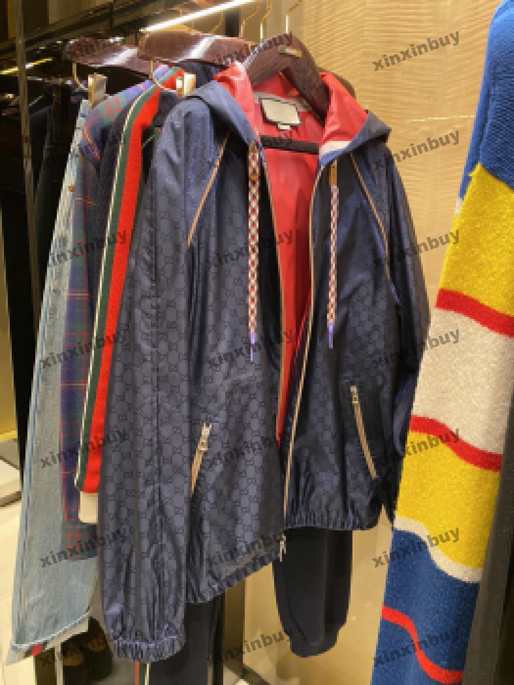 xinxinbuy Men designer Coat Jacket Hoodie Paris Double letter Jacquard fabric Ribbon windbreak long sleeve women black khaki M-2XL, Multi
xinxinbuy Men designer Coat Jacket Hoodie Paris Double letter Jacquard fabric Ribbon windbreak long sleeve women black khaki M-2XL, Multi