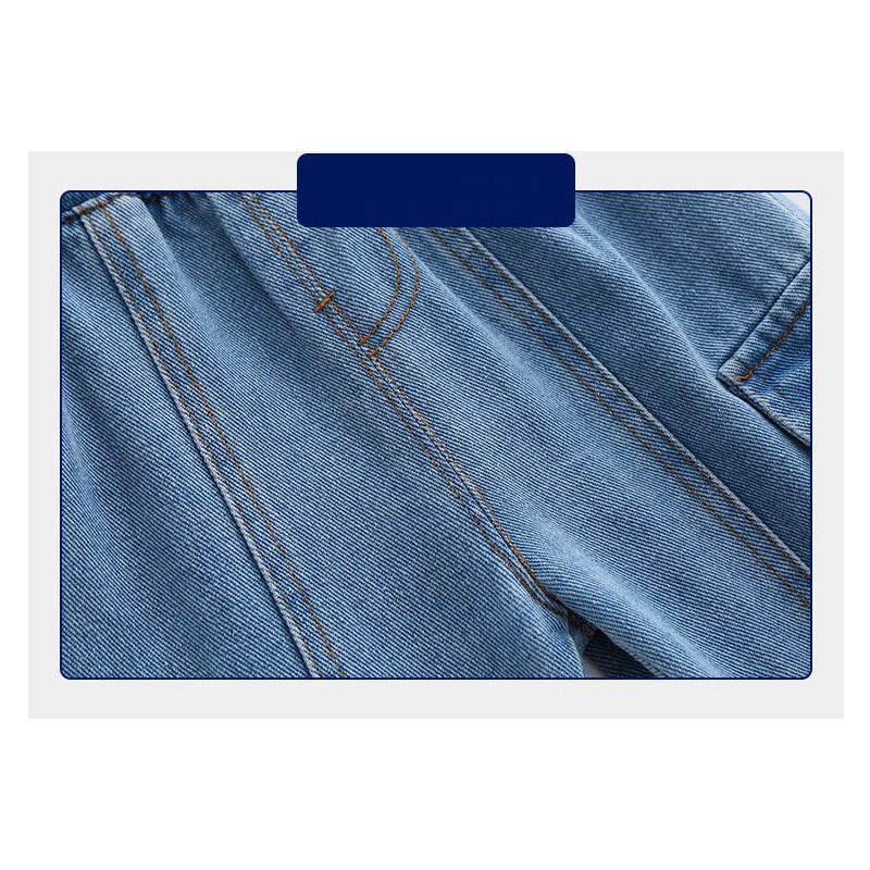 Jeans Men's Jeans Spring and Autumn Toddler Children's Trousers Children's Jeans Blue 230406