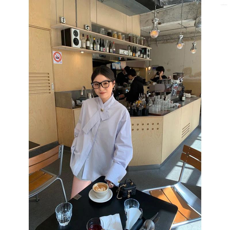 Women's Blouses Long-sleeved Shirt Chemise Femme Blouse Loose Fit Shirts For Women Blusas Mujer De Moda 2023 Verano Elegantes