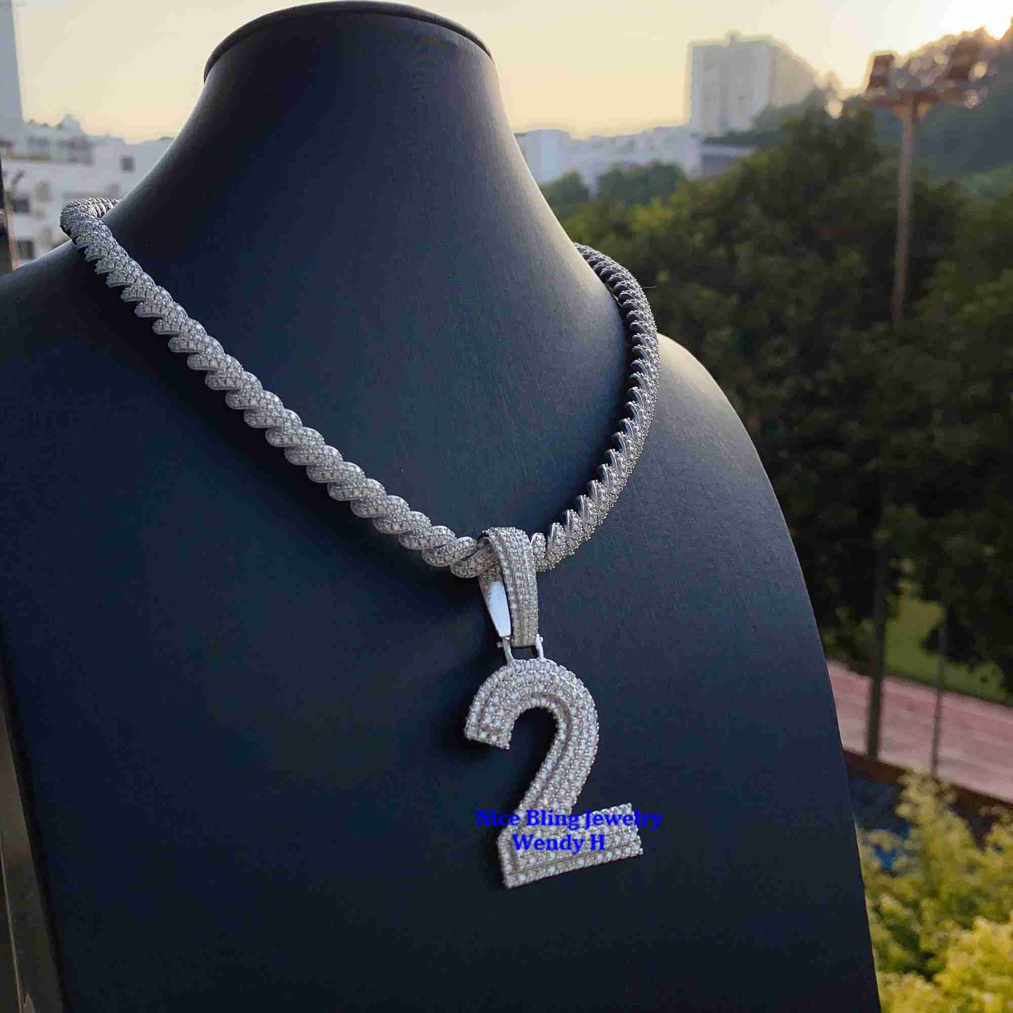 Customized 3d Double Layered Buss Down Fully Iced Out Hip Hop Rope Chain Style Vvs Moissanite Diamond Number Pendant Necklace
Customized 3d Double Layered Buss Down Fully Iced Out Hip Hop Rope Chain Style Vvs Moissanite Diamond Number Pendant Necklace