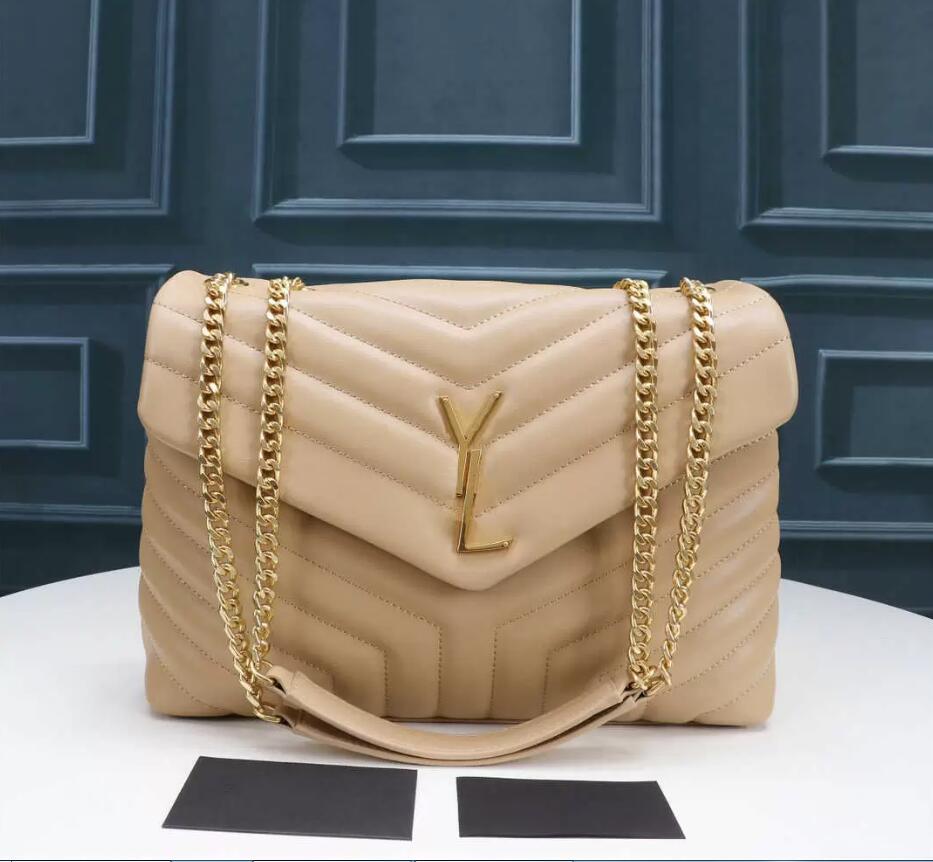 10A Real leather Designer LOULOU Bag Large Shoulder Chain Clutch Bags Purses Luxury Message Handbags Wallet 25cm, Black-gold chain
10A Real leather Designer LOULOU Bag Large Shoulder Chain Clutch Bags Purses Luxury Message Handbags Wallet 25cm, Black-gold chain