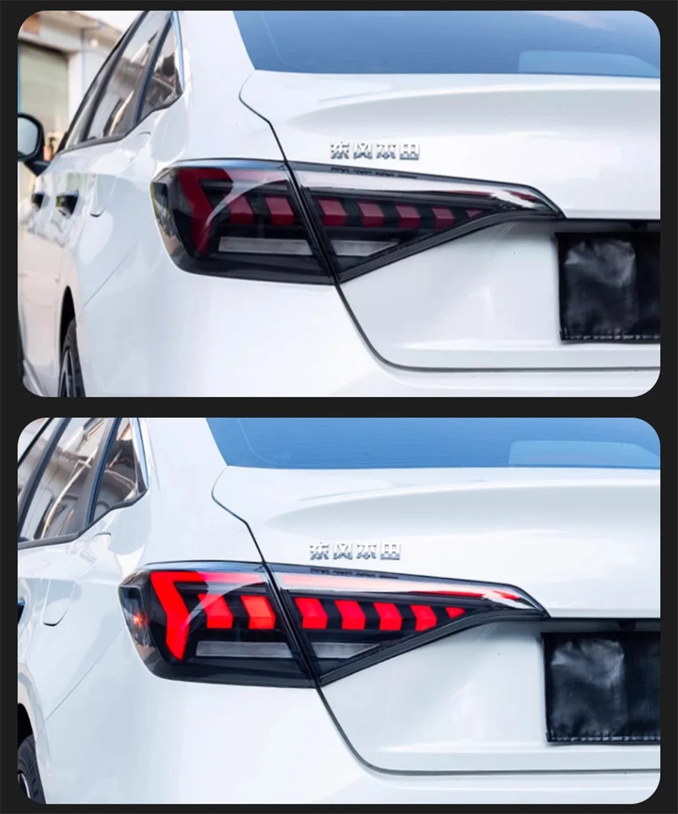 Car Tail Lights For Honda CIVIC 11th Tail light 20 22-2023 Matrix Styling LED Running Lights Sequential Signal Taillight