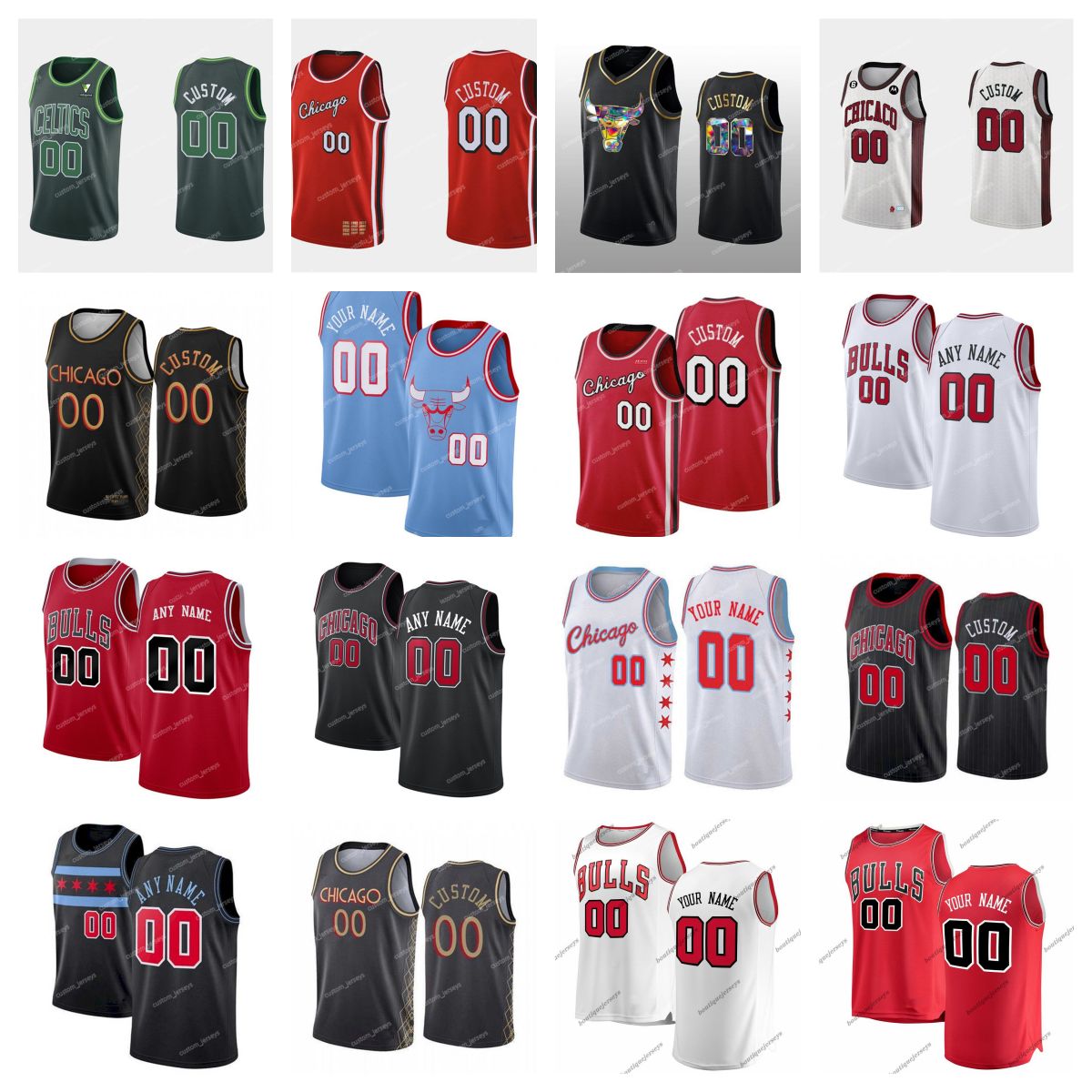 Custom Chicago''Bulls''Men Jersey Women Youth #00 Any Name Any Number 75th 2023 Edition''NBA''Basketball Jerseys, #9
Custom Chicago''Bulls''Men Jersey Women Youth #00 Any Name Any Number 75th 2023 Edition''NBA''Basketball Jerseys, #9