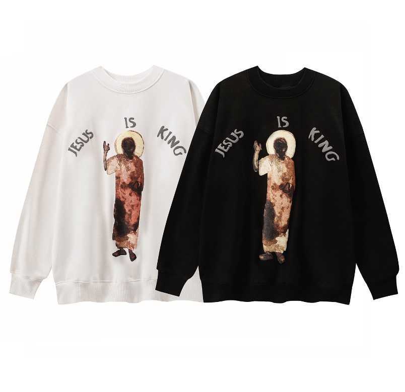 High street fashion brand cpfm Kanyes limited to the same album Jesus is king loose round neck sweater, Shipping fee
High street fashion brand cpfm Kanyes limited to the same album Jesus is king loose round neck sweater, Shipping fee