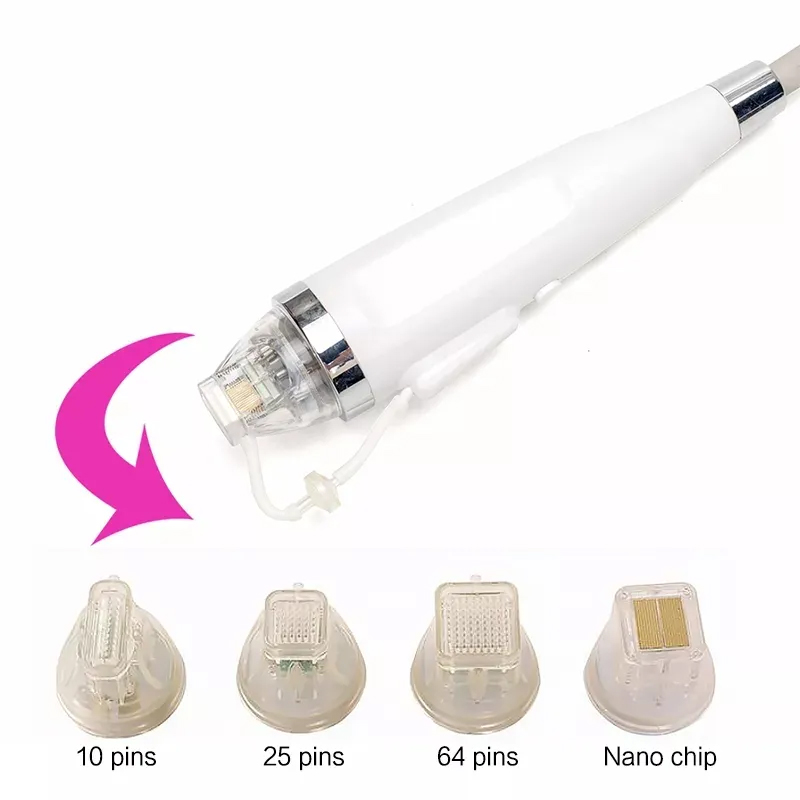 High Quality Gold RF Microneedle Facial Skin Tightening RF Fractional Microneedle RF Microneedling For Acne Scar Removal Skin Regeneration Beauty Devi