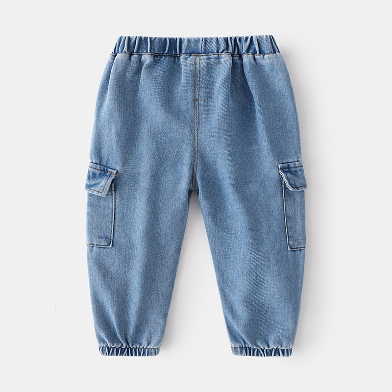 Jeans Men's Jeans Spring and Autumn Toddler Children's Trousers Children's Jeans Blue 230406