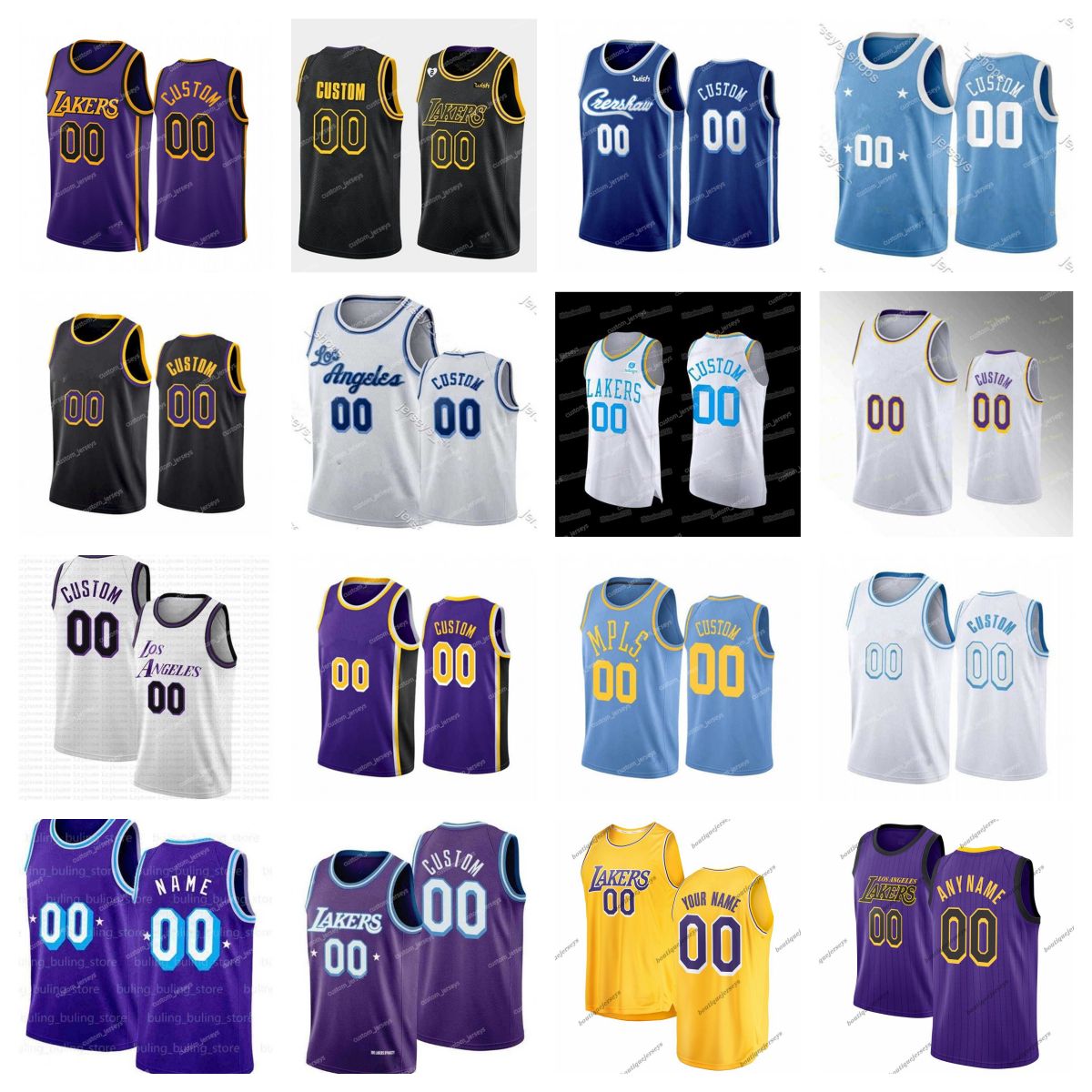Custom Los Angeles''Lakers''Men Jersey Women Youth #00 Active Player Name Number 75th 2023 Edition''NBA''Basketball Jerseys, #16
Custom Los Angeles''Lakers''Men Jersey Women Youth #00 Active Player Name Number 75th 2023 Edition''NBA''Basketball Jerseys, #16