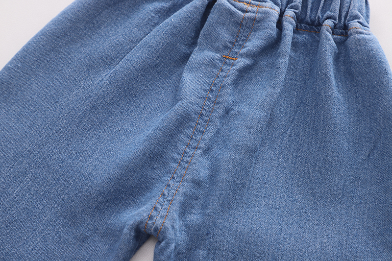 Jeans Autumn Children's High Quality Boys and Girls Fashion Hole Children's Jeans Boys' Casual Denim Pants Children's Legs 0-5 Yea