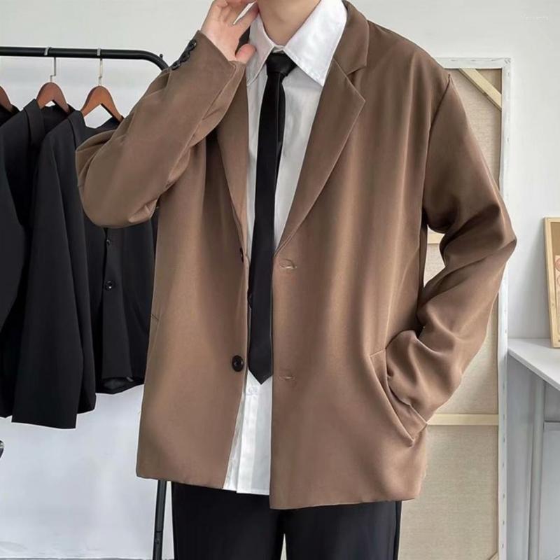 Men's Jackets Chic Office Blazer Pockets Windproof Casual Simple Loose Fit Lapel Business, Black
Men's Jackets Chic Office Blazer Pockets Windproof Casual Simple Loose Fit Lapel Business, Black