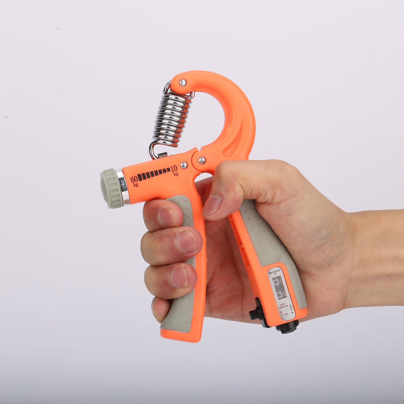 Hand Grips RShape Adjustable Countable Grip Strength Exercise Strengthener Gripper Spring Finger Pinch Carpal Expander 230406