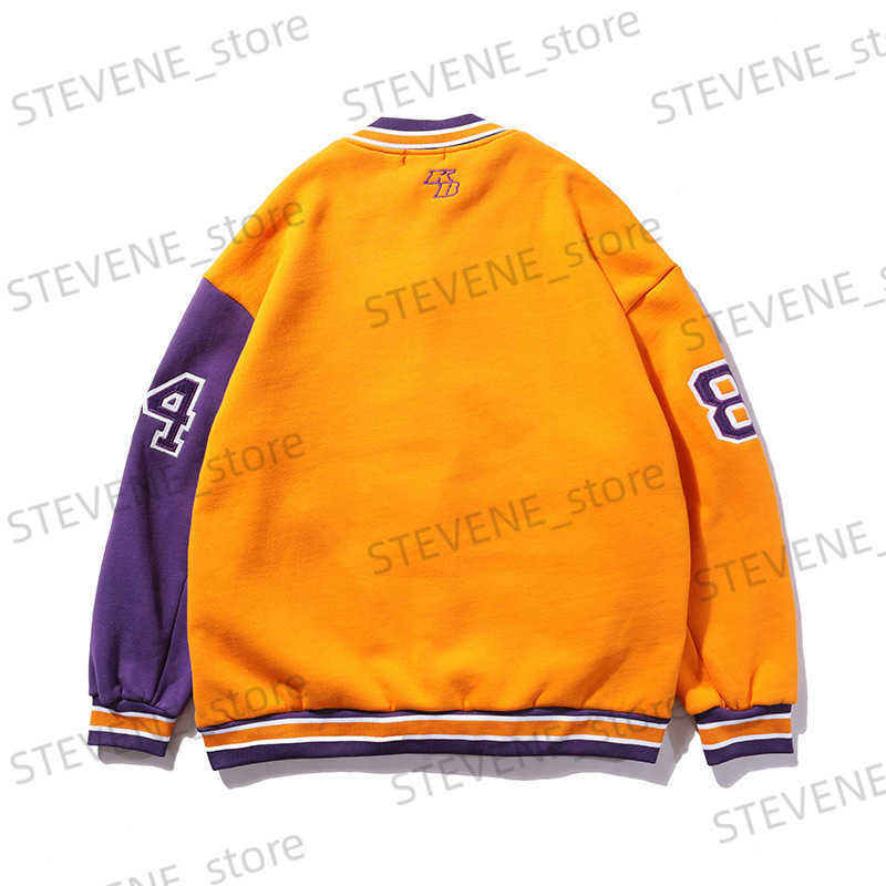 Men's Jackets Autumn and Winter New Lakers Memorial Baseball Jersey Mamba 24 Women's Basketball Loose Coat T230406, Color matching
Men's Jackets Autumn and Winter New Lakers Memorial Baseball Jersey Mamba 24 Women's Basketball Loose Coat T230406, Color matching