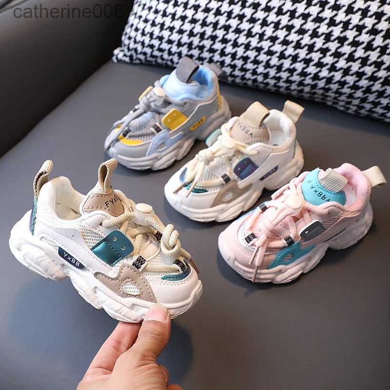 Sneakers Size 21-36 Baby Toddler Shoes For Boys Girls Breathable Mesh Little Kids Casual Sneakers Non-slip Children Sport Shoes tenisL231106