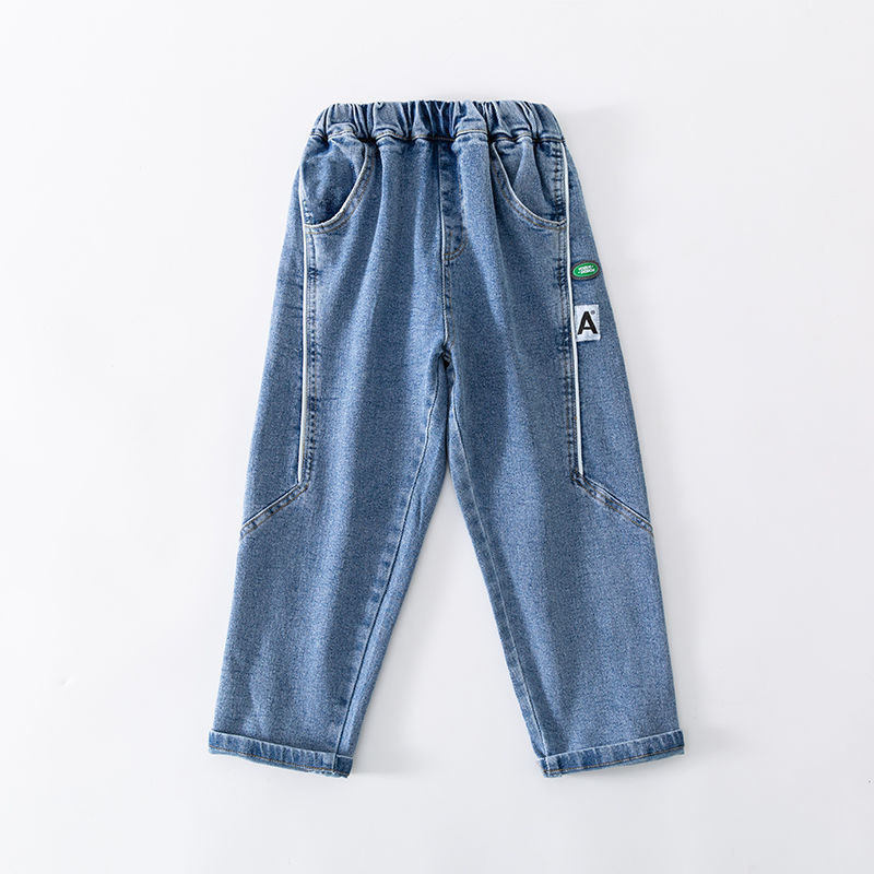 Jeans Boys' casual jeans Trousers autumn jeans children's loose pants bottom clothing 230406