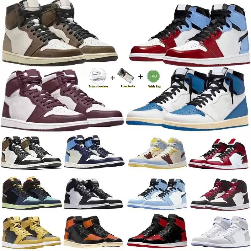 Jumpman 1s Basketball shoes University Blue Dark Mocha UNC Light Smoke Grey Hyper Chicago bred royal Silver Toe Shadow Twist men women running sneakers
Jumpman 1s Basketball shoes University Blue Dark Mocha UNC Light Smoke Grey Hyper Chicago bred royal Silver Toe Shadow Twist men women running sneakers