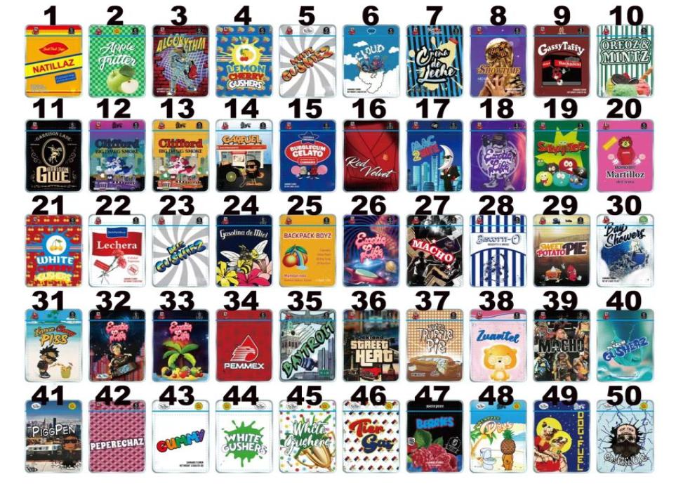 50 Kinds Backpack Boyz Cali Packs Resealable Smell Proof Bags Backpackboyz clifford sweet potato pie tien piss gummy Cap Italian I4368289
50 Kinds Backpack Boyz Cali Packs Resealable Smell Proof Bags Backpackboyz clifford sweet potato pie tien piss gummy Cap Italian I4368289