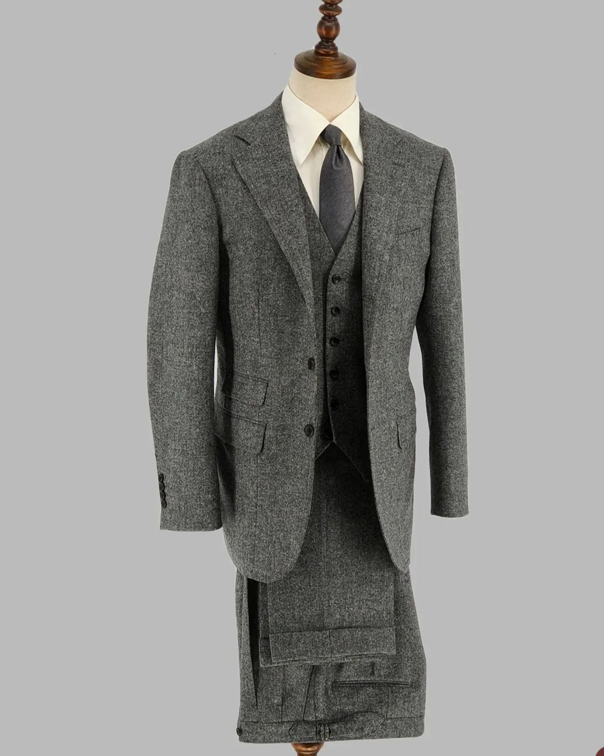 Men's Suits Blazers Dark green Men's Custom 3-piece Jacket Vest Trousers Evening Dress Single breasted Business Wedding Bridegroom Ball Cust