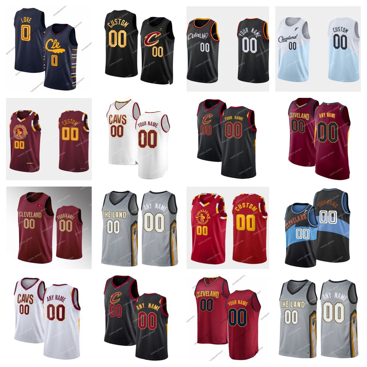 Custom Cleveland''Cavaliers''Men Jersey Women Youth #00 Any Name Any Number 75th 2023 Edition''NBA''Basketball Jerseys, #5
Custom Cleveland''Cavaliers''Men Jersey Women Youth #00 Any Name Any Number 75th 2023 Edition''NBA''Basketball Jerseys, #5