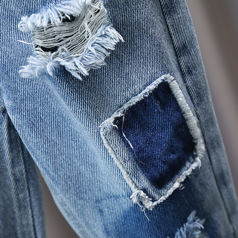 Jeans Boys Jeans Spring Autumn Children Fashion Denim Pants Clothes For Baby 1 To 8 Years Kid Trousers Teenagers Clothes Leggings 230413