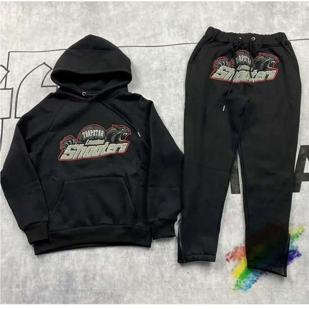 2023 High-quality Men's Hoodies Sweatshirts Fw Trapstar Tiger Head Towel Embroidered Hoodie Men Woman Fleece Sweater Hooded Advanced Design