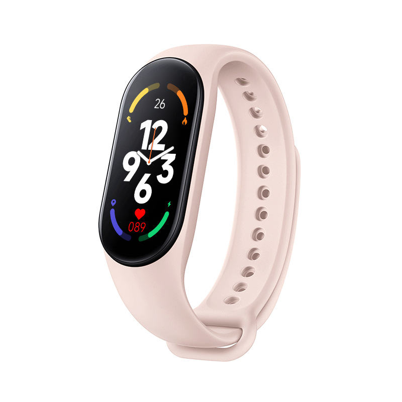 M7 Smart Bracelet Mi Band 7 HD Large Screen Heart Rate Blood Pressure Blood Oxygen IP67 Waterproof Dynamic Dial For