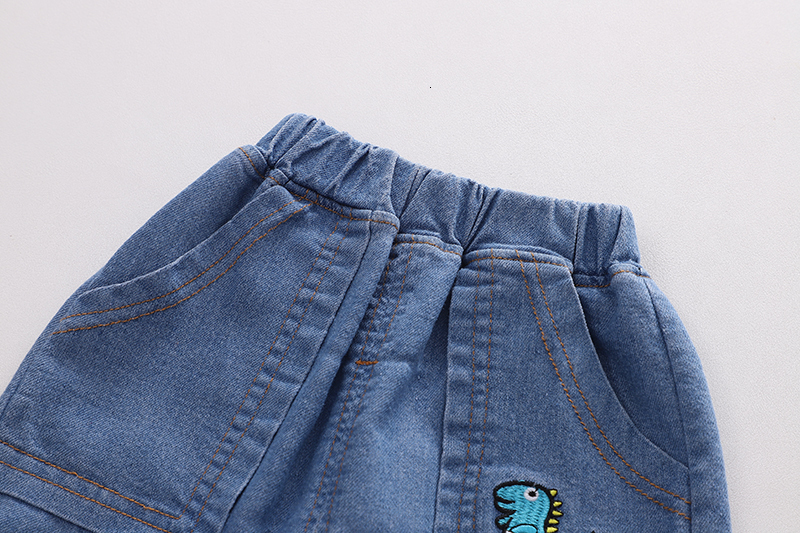 Jeans Autumn Children's High Quality Boys and Girls Fashion Hole Children's Jeans Boys' Casual Denim Pants Children's Legs 0-5 Yea