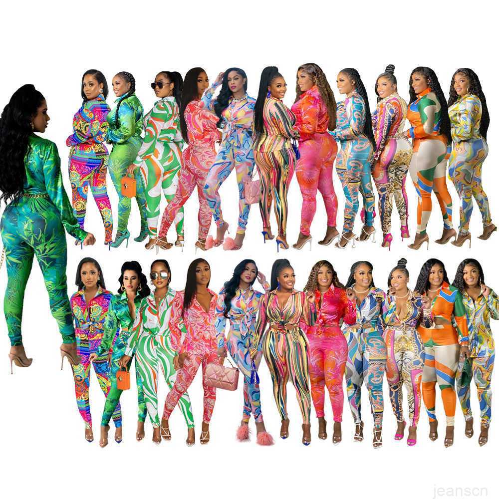 women spring and autumn winter pants fashion printing multicolor long sleeved shirt pants home leisure suit, Mix colours or leave a message
women spring and autumn winter pants fashion printing multicolor long sleeved shirt pants home leisure suit, Mix colours or leave a message