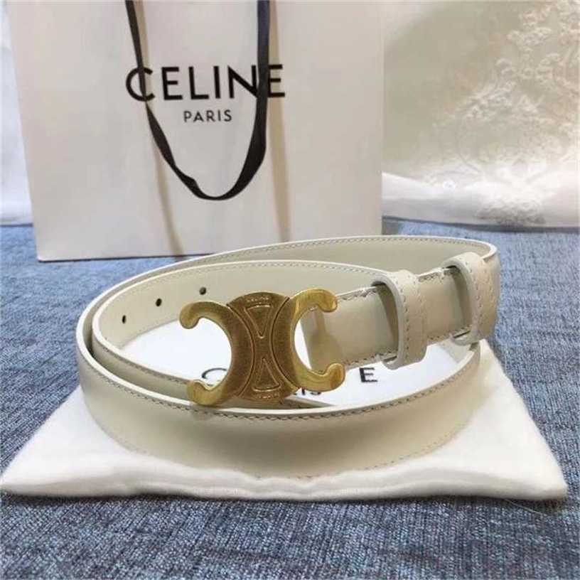 upper Designer Celins de Belts Triomphe belt boutique imported cow leather top layer lady NT35
upper Designer Celins de Belts Triomphe belt boutique imported cow leather top layer lady NT35