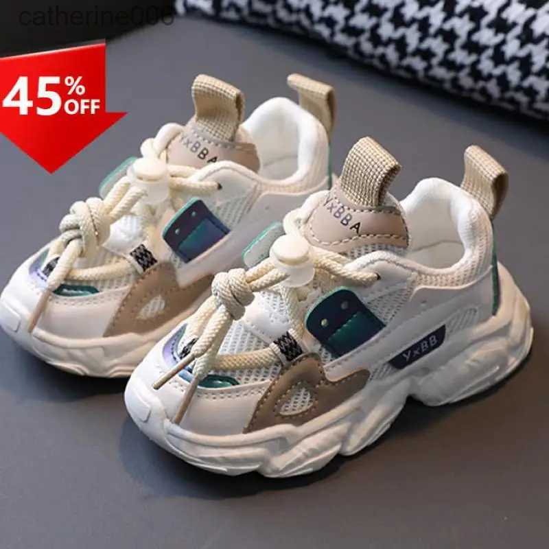 Sneakers Size 21-36 Baby Toddler Shoes For Boys Girls Breathable Mesh Little Kids Casual Sneakers Non-slip Children Sport Shoes tenisL231106