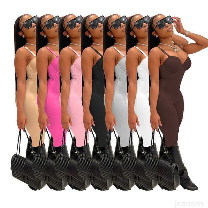 2023 Sexy Jumpsuits for Women Summer Sleeveless Playsuits Spaghetti Strap Onesies Nightclub Sexy Solid Rompers, Mix colors
2023 Sexy Jumpsuits for Women Summer Sleeveless Playsuits Spaghetti Strap Onesies Nightclub Sexy Solid Rompers, Mix colors