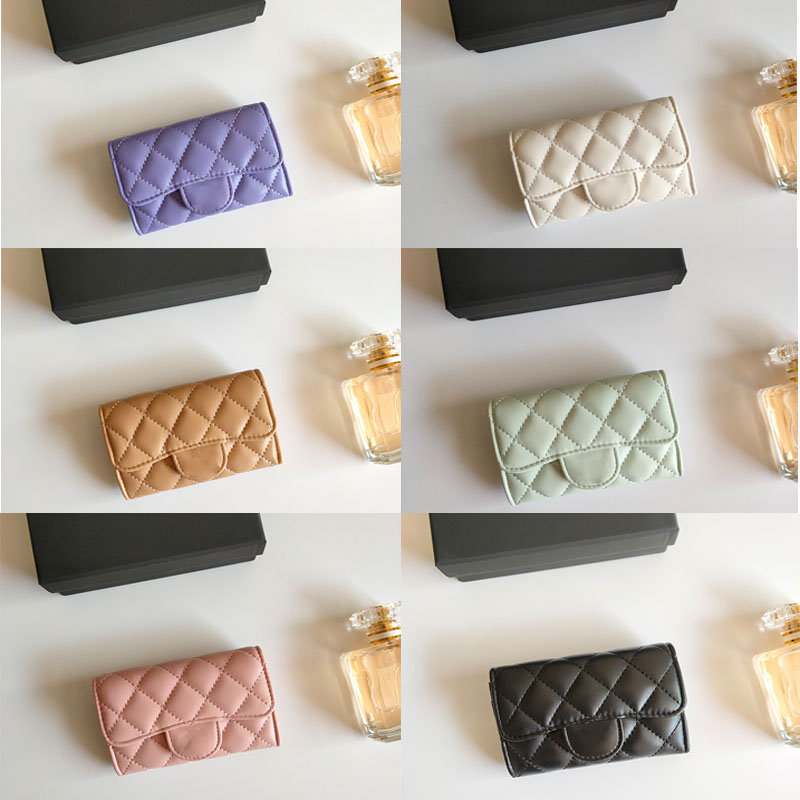 2023 Luxury Brand C Mini Wallets Women Card Holder Genuine Leather Fashion Classic Coin Pocket pattern Caviar Sheepskin Credit Card wallet Pruse, Light green caviar
2023 Luxury Brand C Mini Wallets Women Card Holder Genuine Leather Fashion Classic Coin Pocket pattern Caviar Sheepskin Credit Card wallet Pruse, Light green caviar